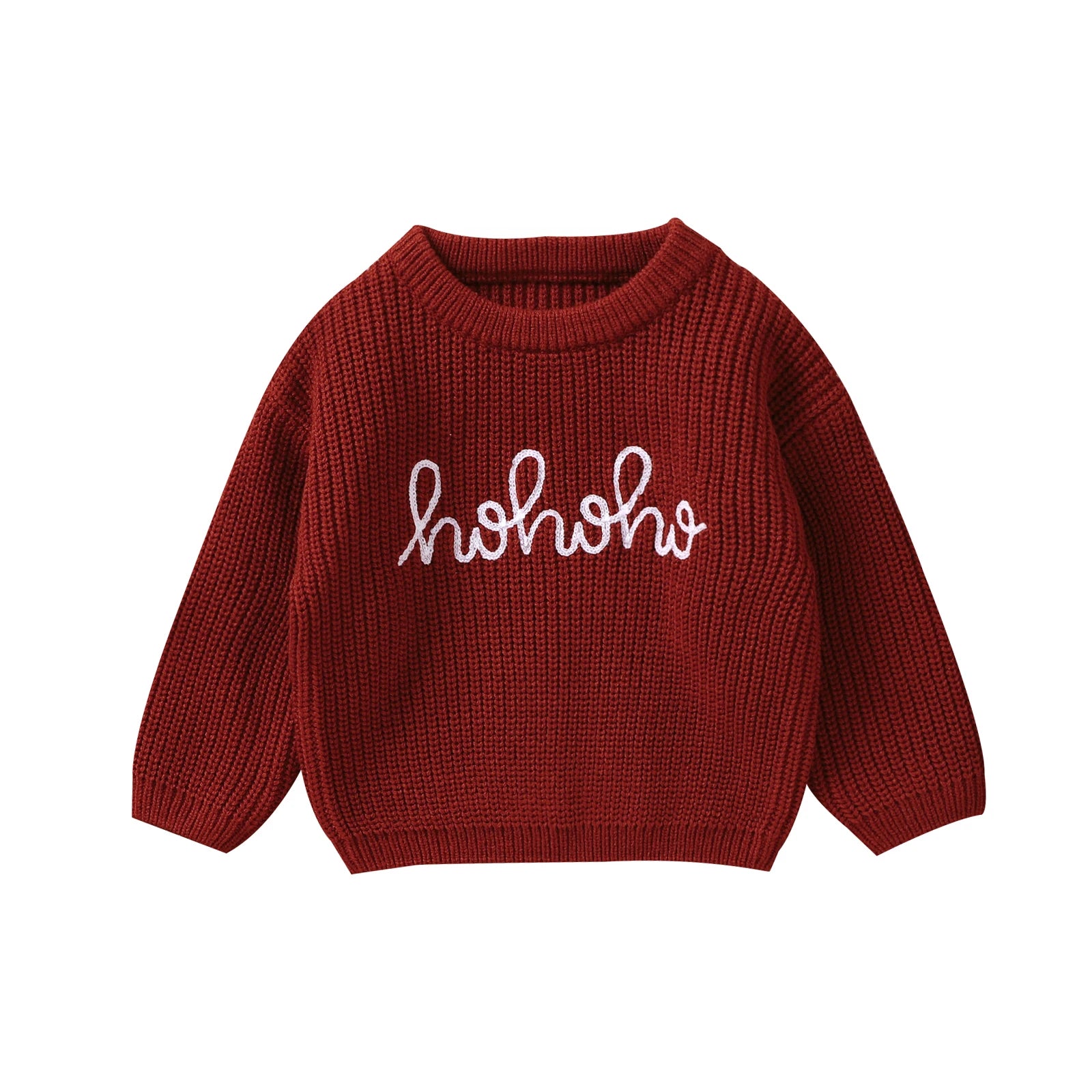 HOHOHO Red Knitted Sweater