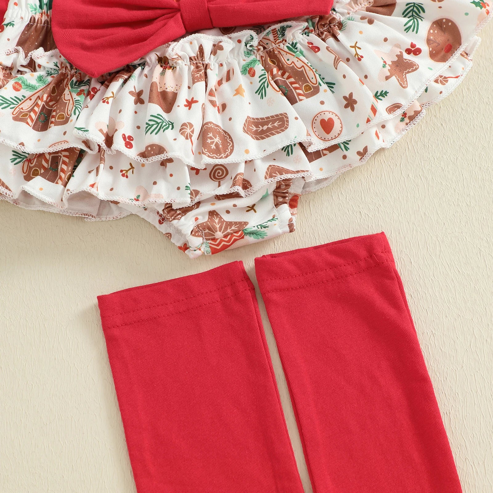 MY 1ST CHRISTMAS Gingerbread Outfit