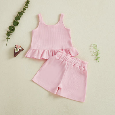 ADELINE Waffle Knit Summer Outfit