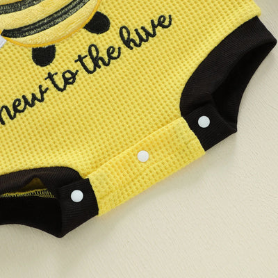 NEW TO THE HIVE Long-Sleeve Onesie