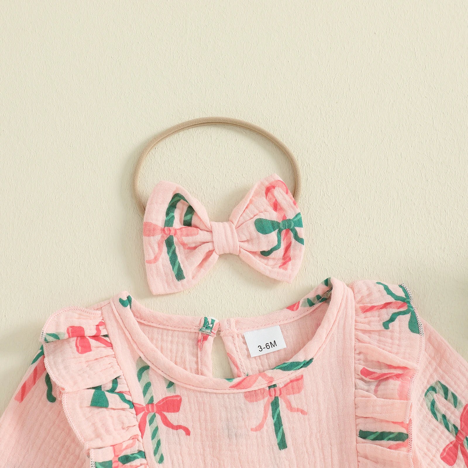 CANDY CANE Bowtie Jumpsuit