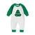 CHRISTMAS TREE White & Green Jumpsuit
