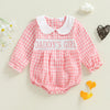 MAMA'S/DADDY'S Girl Collar Romper