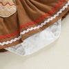 GINGERBREAD GIRL Romper Dress