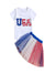 USA Tulle Skirt Outfit