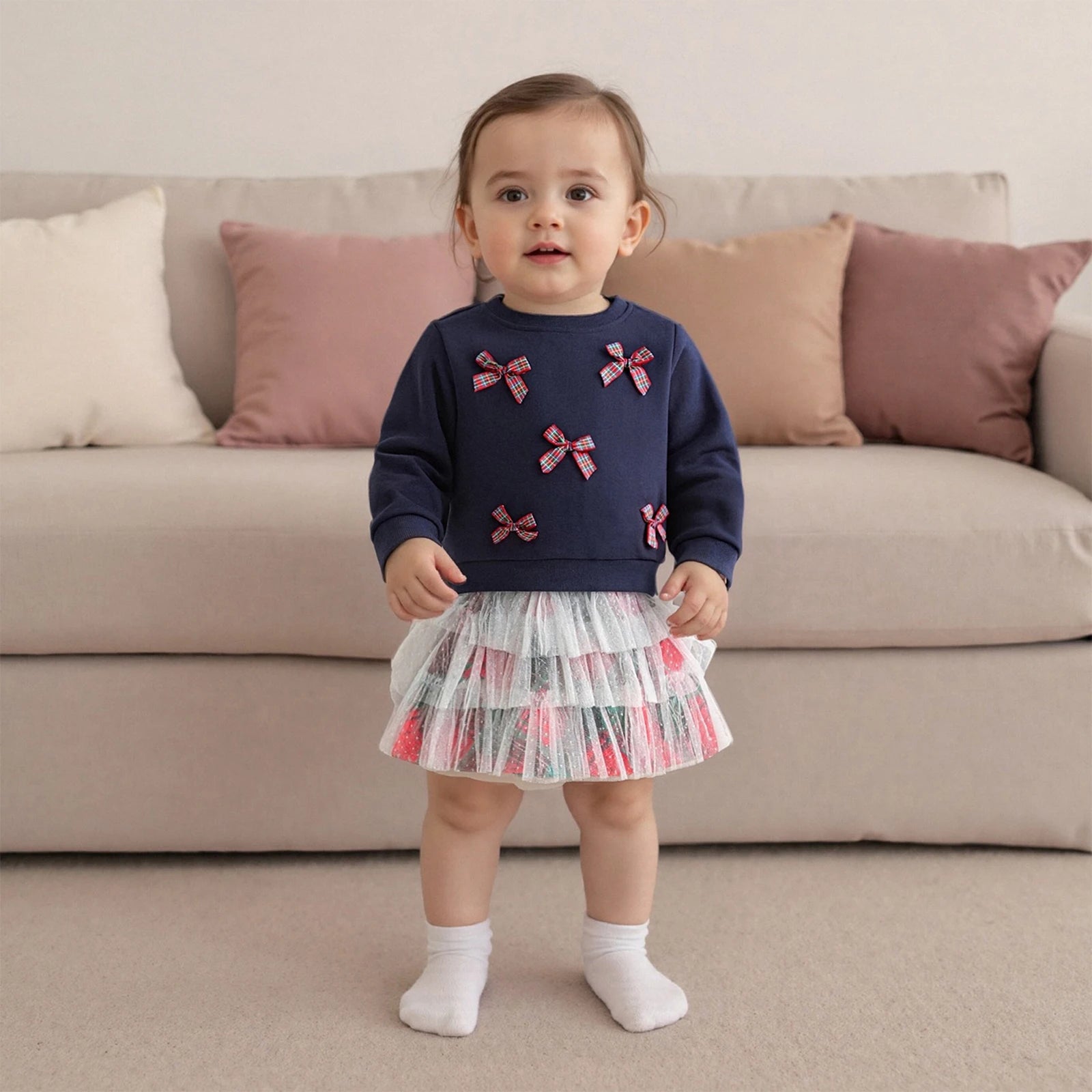 BOWTIES Layered Tulle Skirt Outfit