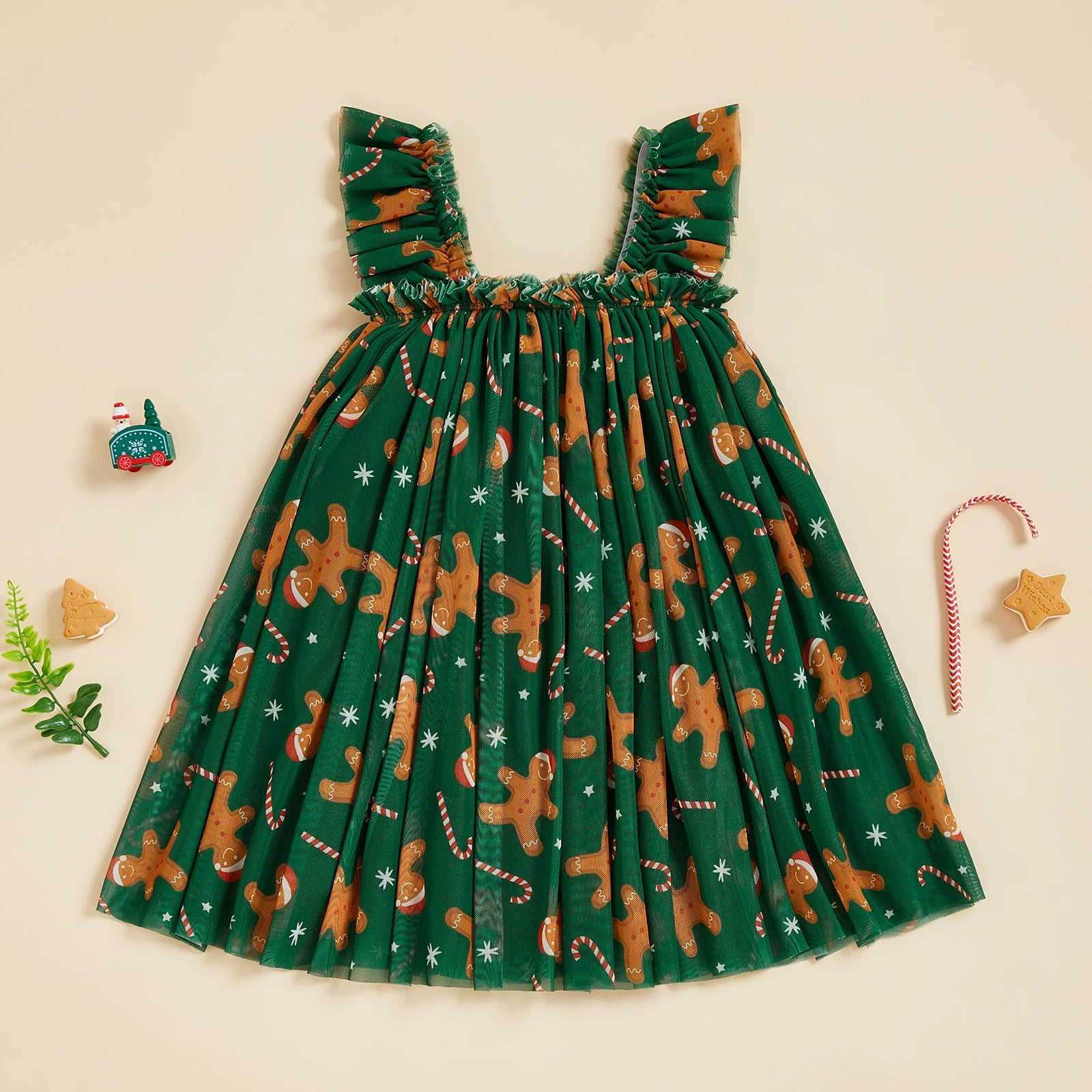 GINGERBREAD MAN Tulle Dress