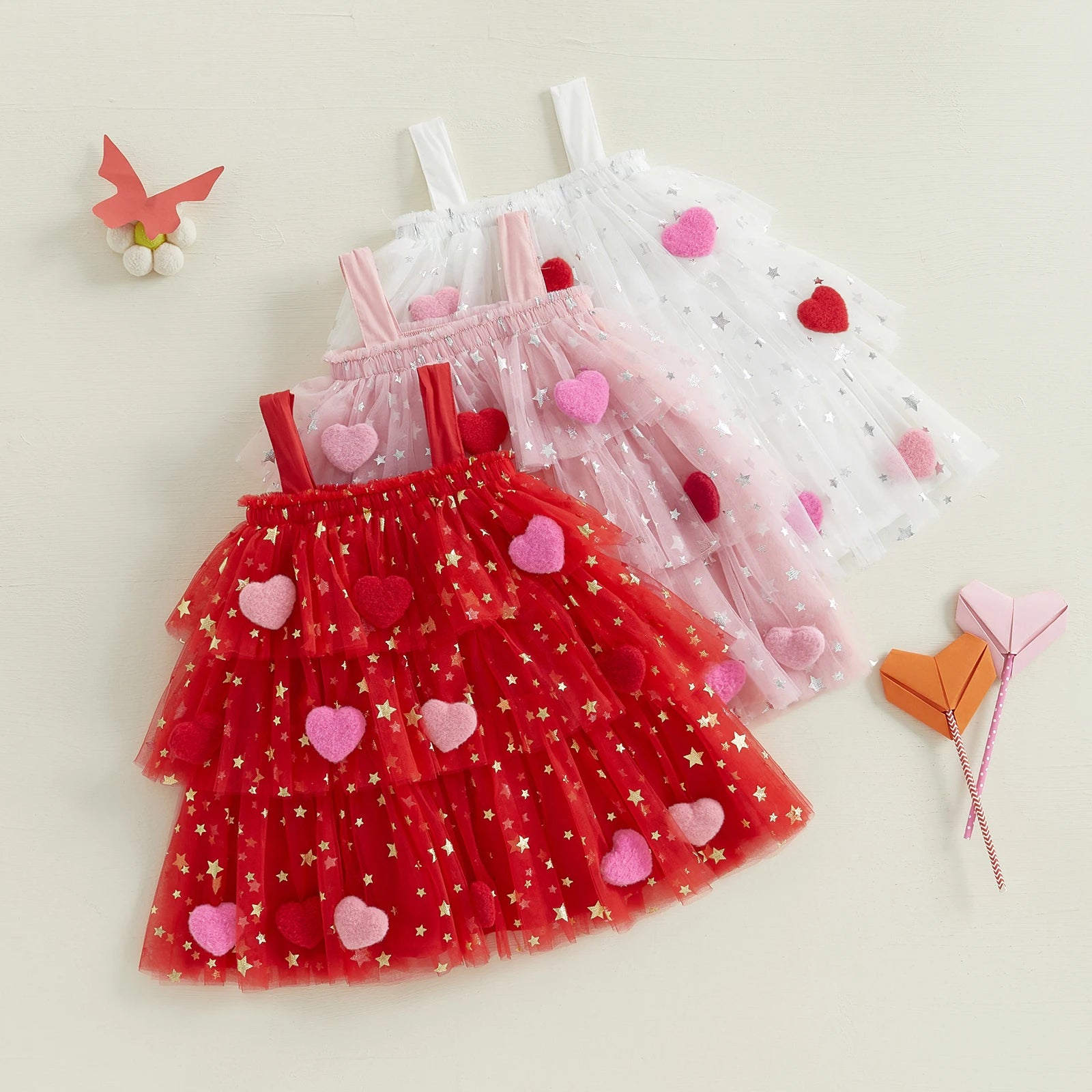VALENTINA Layered Tulle Dress
