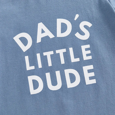 MAMA'S/DAD'S LITTLE DUDE Summer Jumpsuit