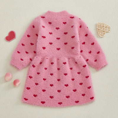 HEARTS Plush Dress