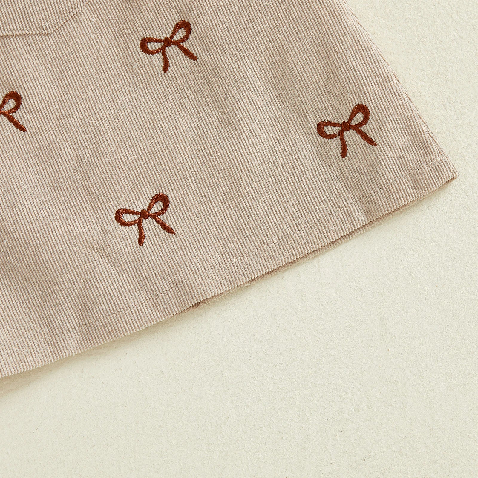 LITTLE BOWS Corduroy Dress Outfit