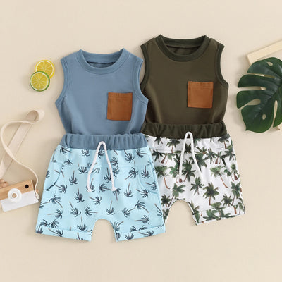 PALM TREES Tank Top Summer Outfit