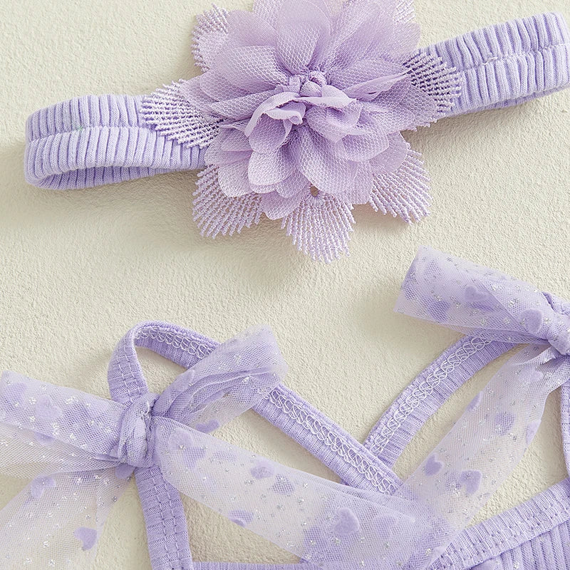 MARLENE Floral Romper Dress