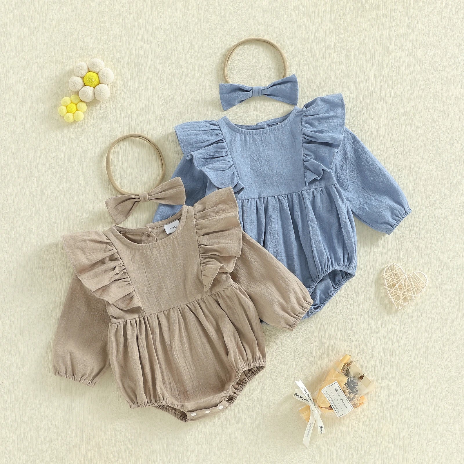 REBECCA Romper with Headband