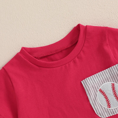 BASEBALL Red Outfit