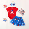 MY 1ST 4TH OF JULY Tutu Outfit with Headband