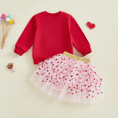 XOXO Heart Tutu Outfit