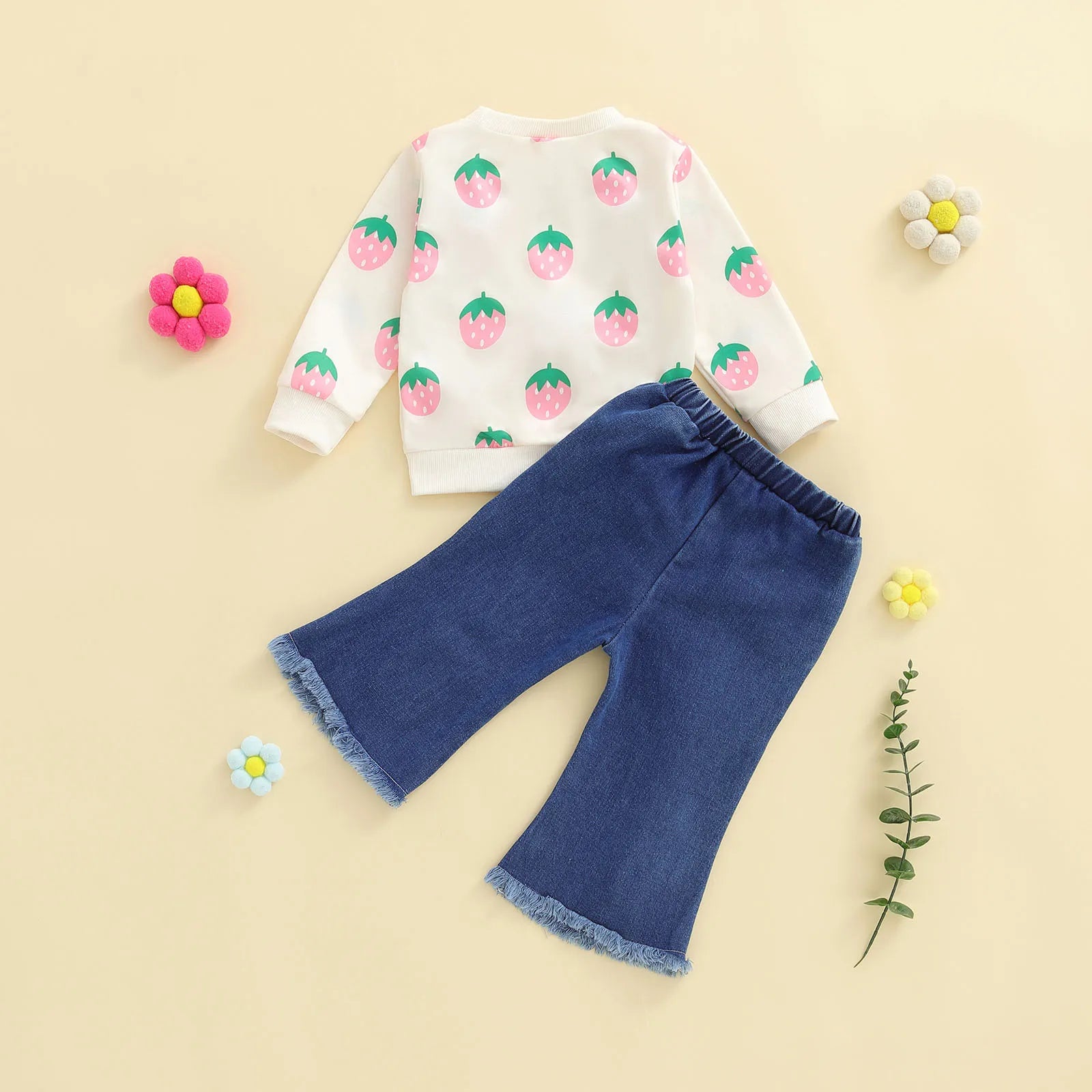 STRAWBERRY Denim Outfit