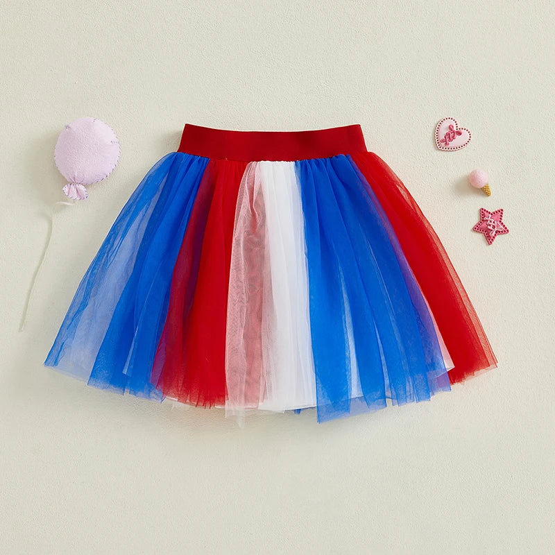 STARS & STRIPES Tulle Skirt