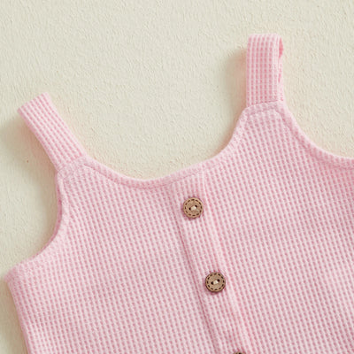 ADELINE Waffle Knit Summer Outfit