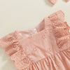 KAIA Crochet Romper