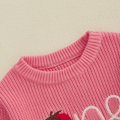 ONE Strawberry Knitted Sweater