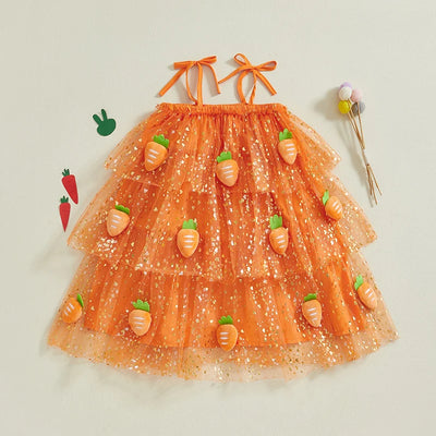 CARROTS Layered Tulle Dress