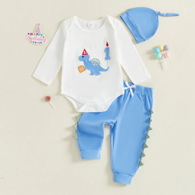 DINOSAUR FIRST BIRTHDAY Outfit
