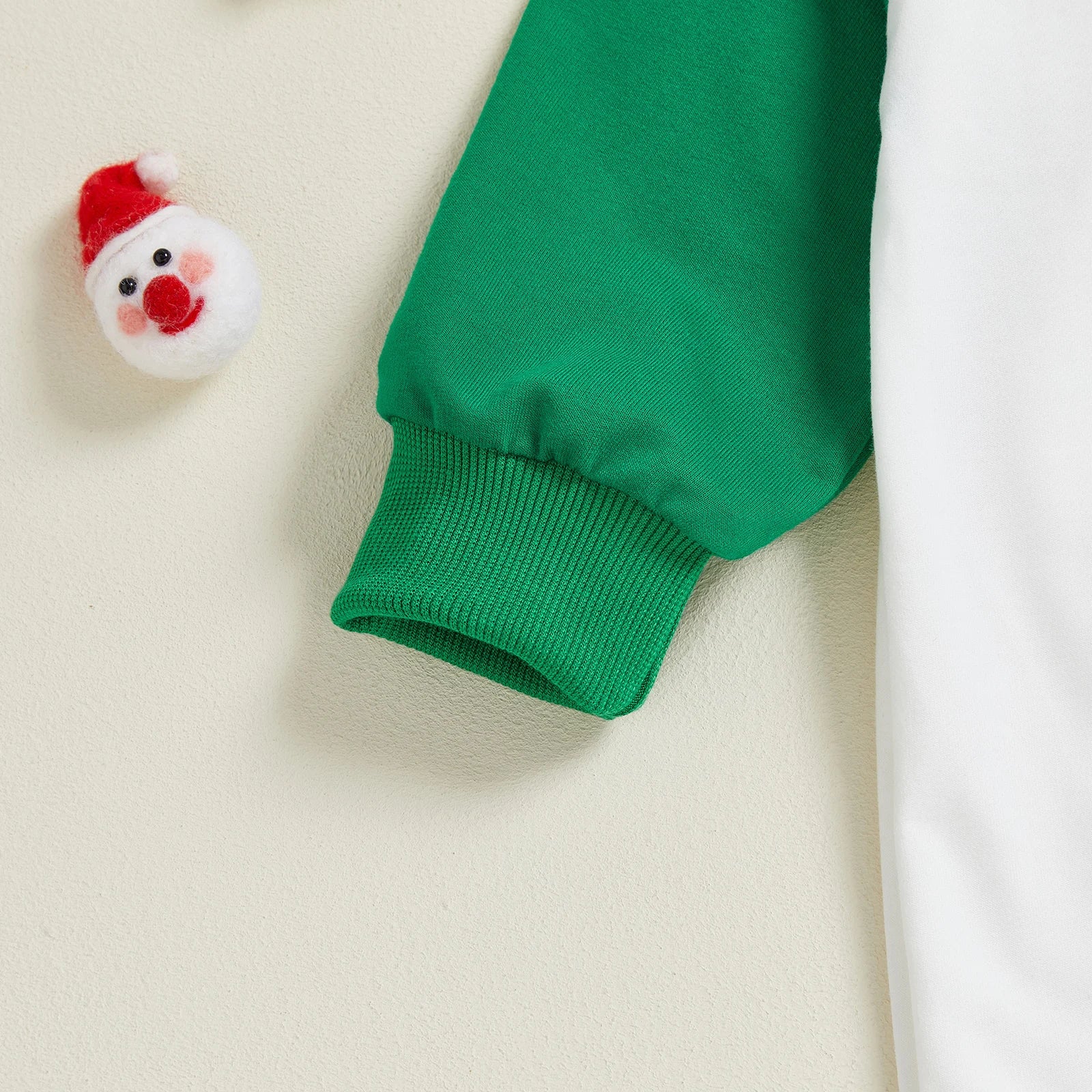 CHRISTMAS TREE White & Green Jumpsuit