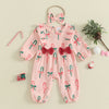 CANDY CANE Bowtie Jumpsuit