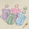 FLOWERS Smocked Romper