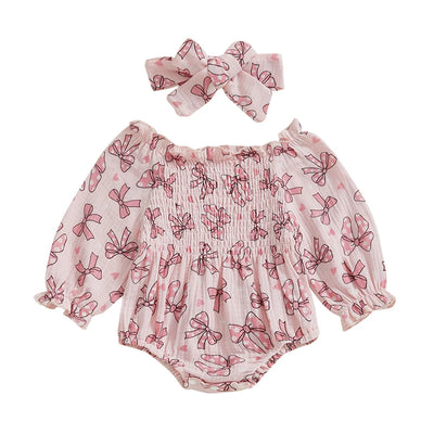 BOWTIE Smocked Romper