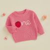 ONE Strawberry Knitted Sweater