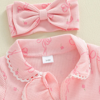 BOWTIES Ruffle Jumpsuit