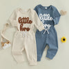 LITTLE BRO Waffle Knit Outfit