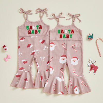 SANTA BABY Bellbottom Pull-on Jumpsuit