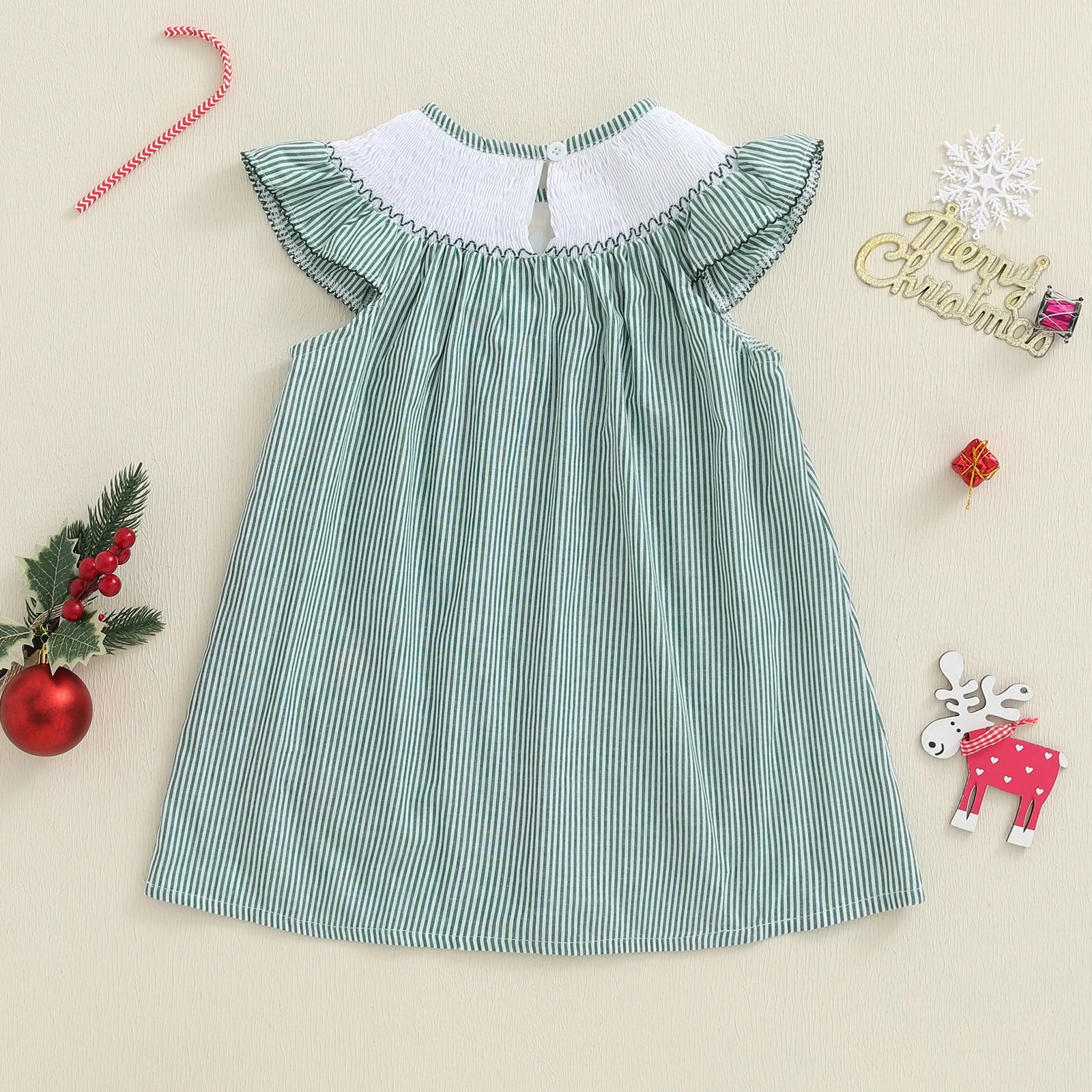 CHRISTMAS TREE Collar Dress