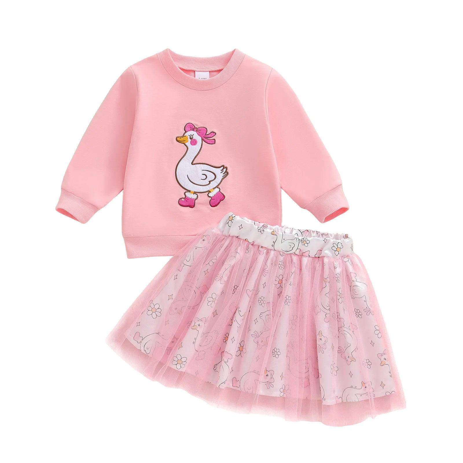 GOOSE PInk Skirt Outfit