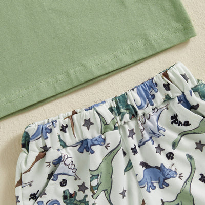 DINOSAURS Pocket Summer Outfit