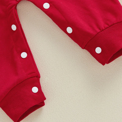 LITTLE LOVE Plush Heart Jumpsuit