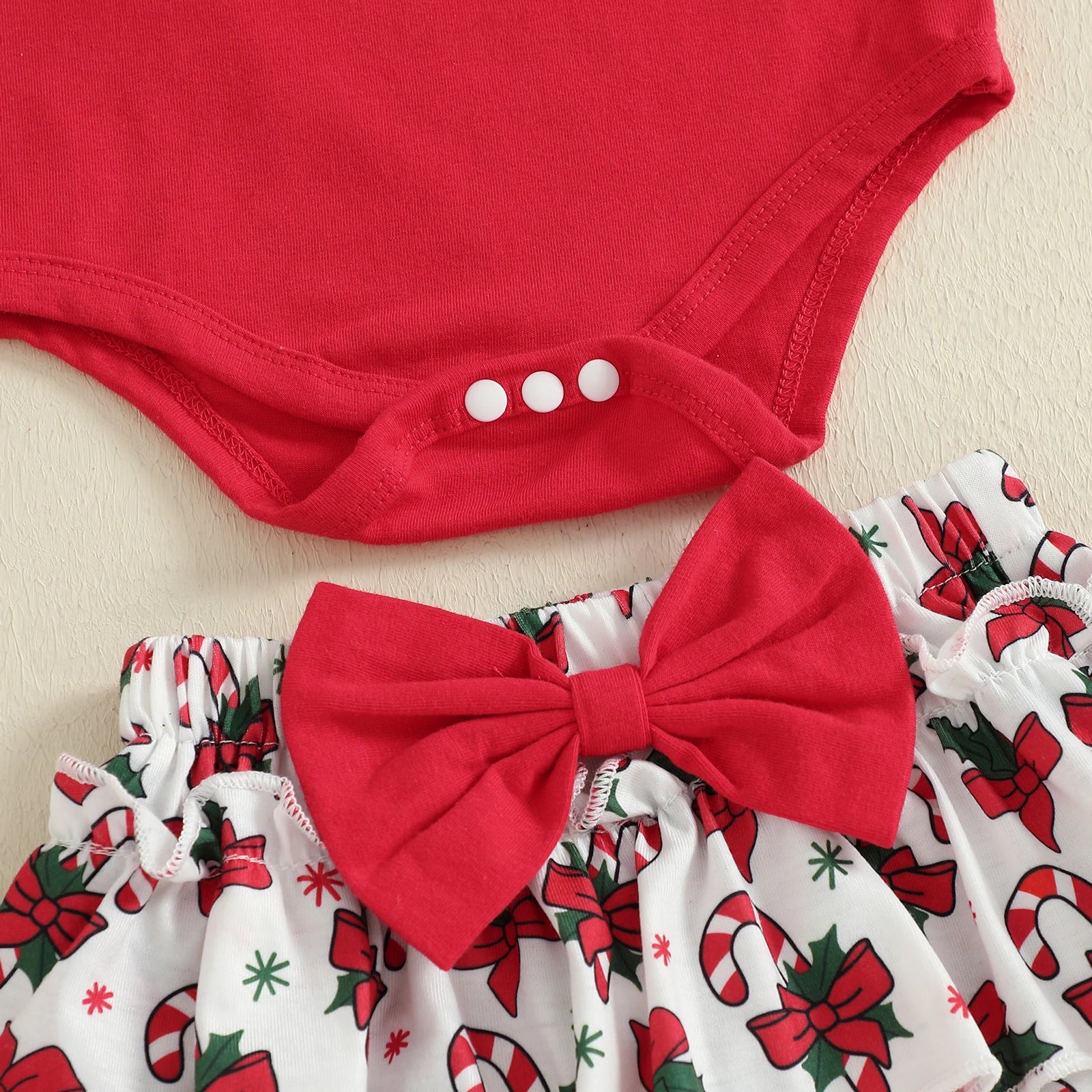 CHRISTMAS Ruffle Bloomers Outfit