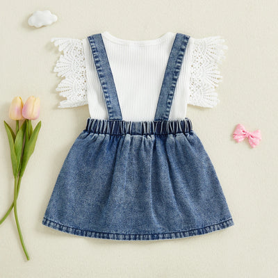 STELLA Denim Skirt Outfit
