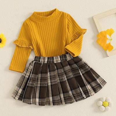 VIVIENNE Plaid Skirt Outfit