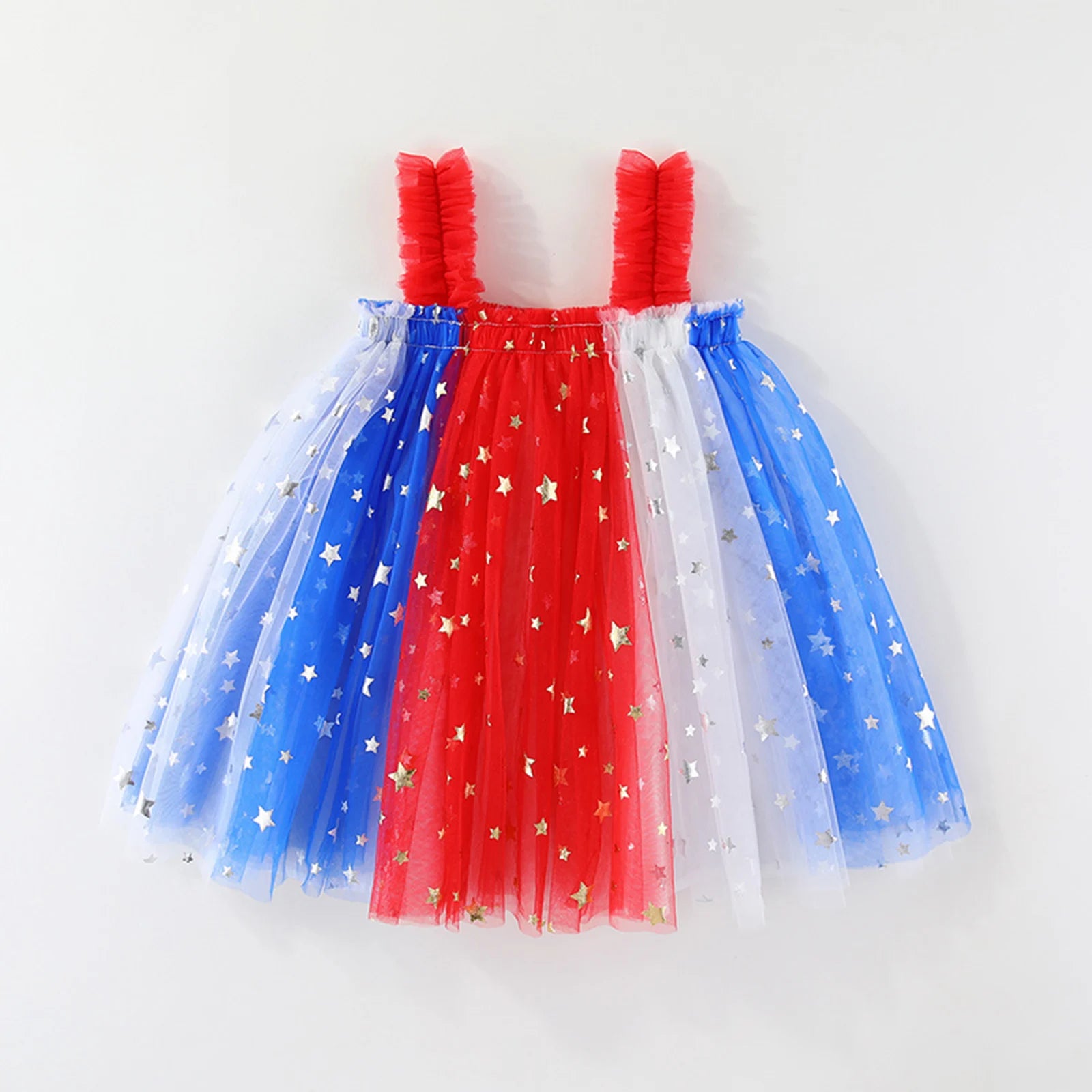 RED, WHITE & BLUE Tulle Dress