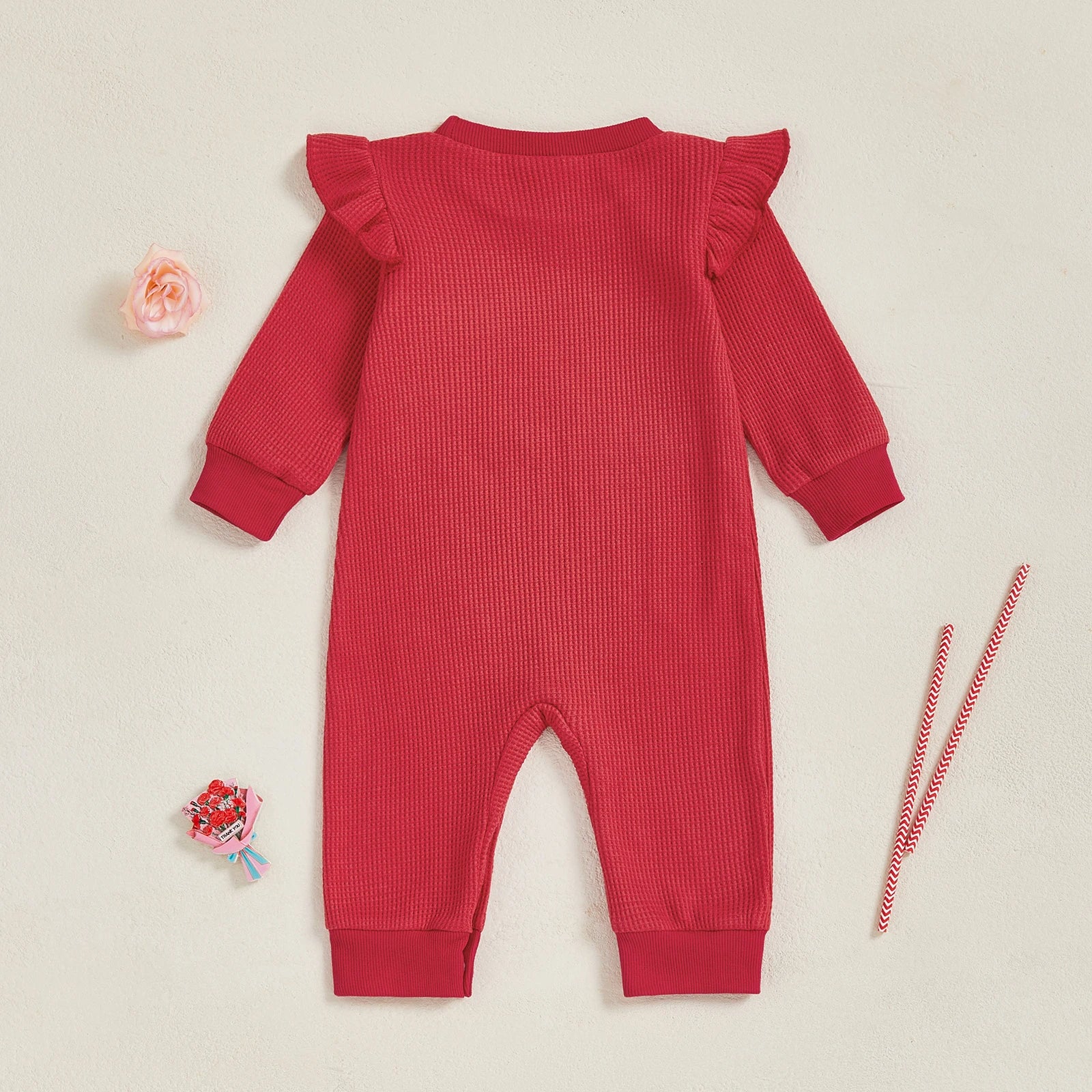 SANTA BABY Red Jumpsuit