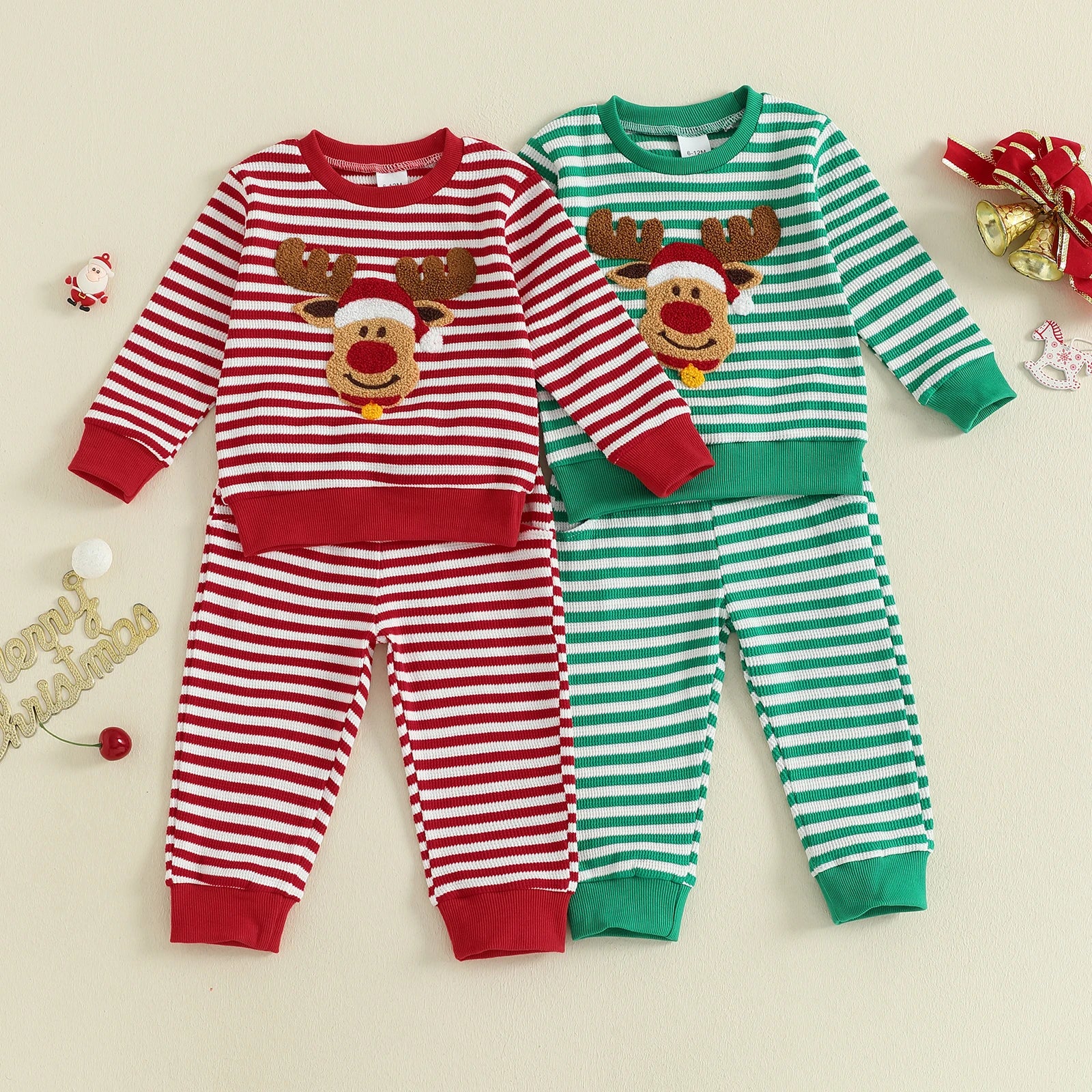 RUDOLPH Striped Outfit
