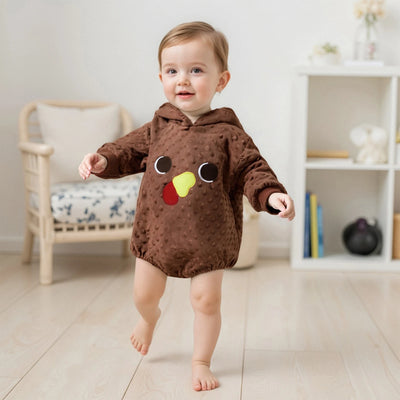 TURKEY Hooded Romper