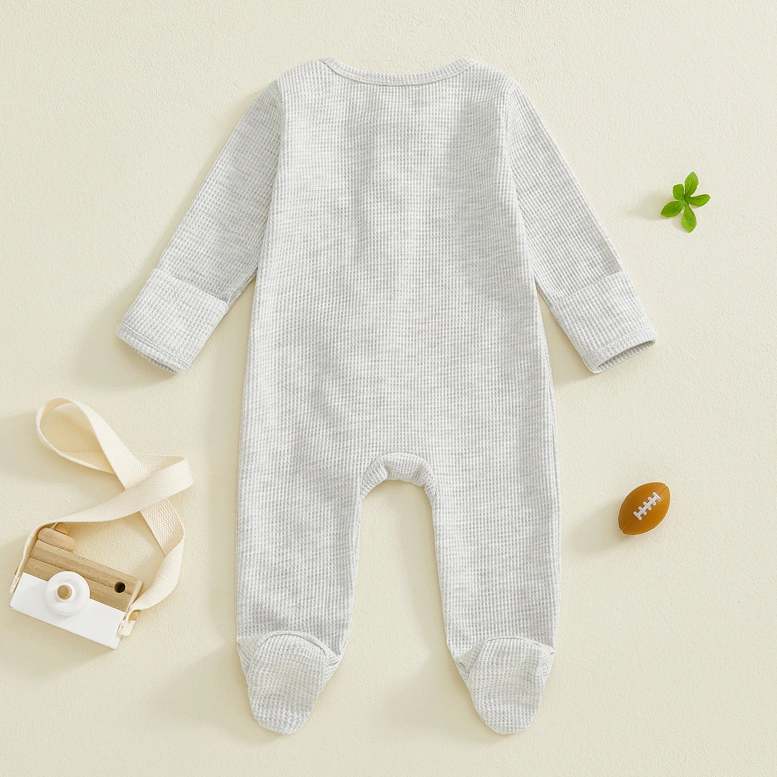 FOOTBALL Waffle Knit Jumpsuit