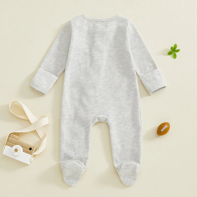 FOOTBALL Waffle Knit Jumpsuit