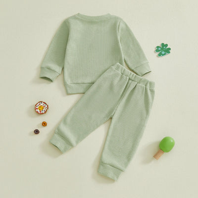CLOVER Waffle Knit Outfit